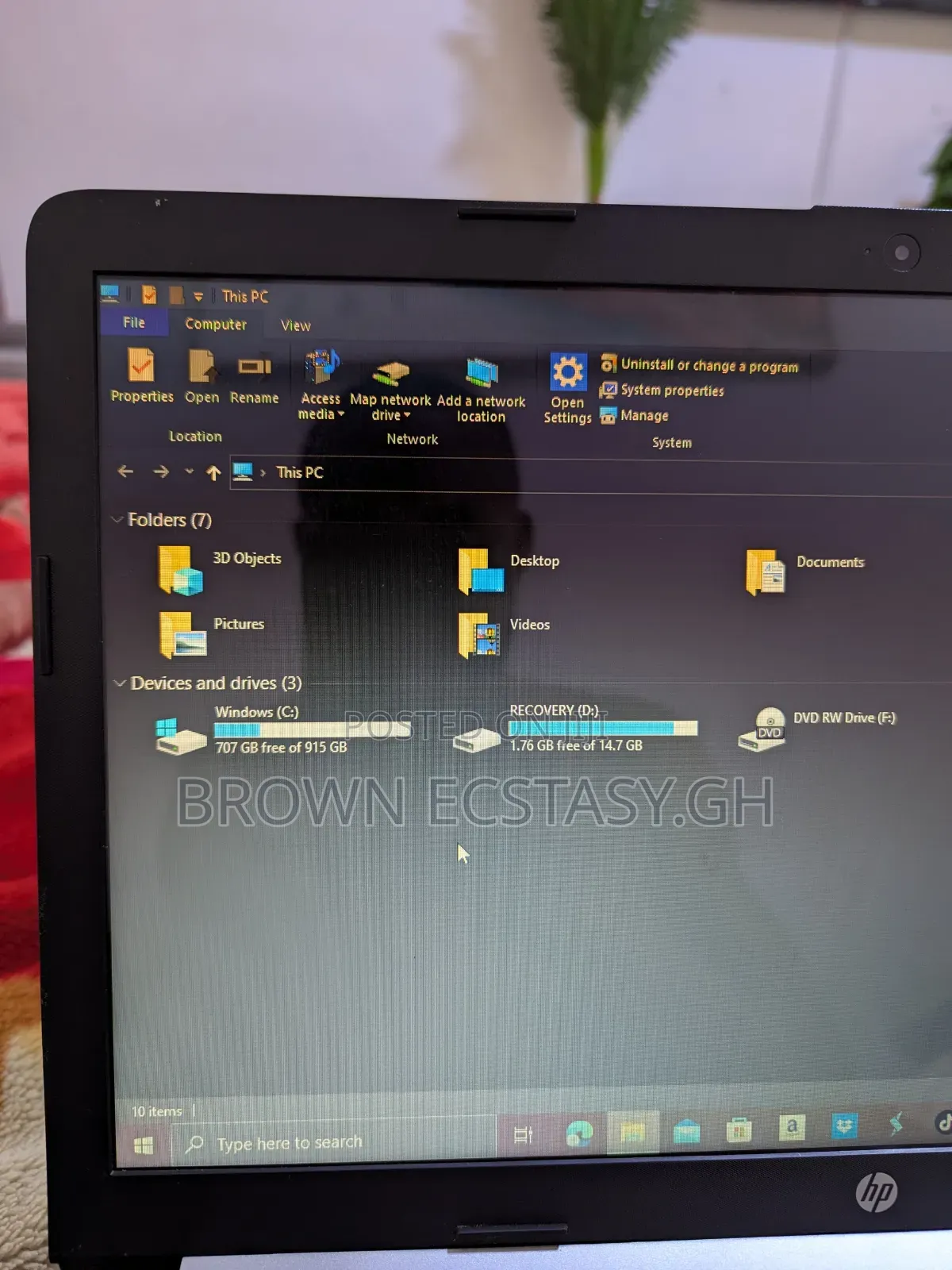 Laptop HP 15 8GB Intel Core I7 HDD 1T