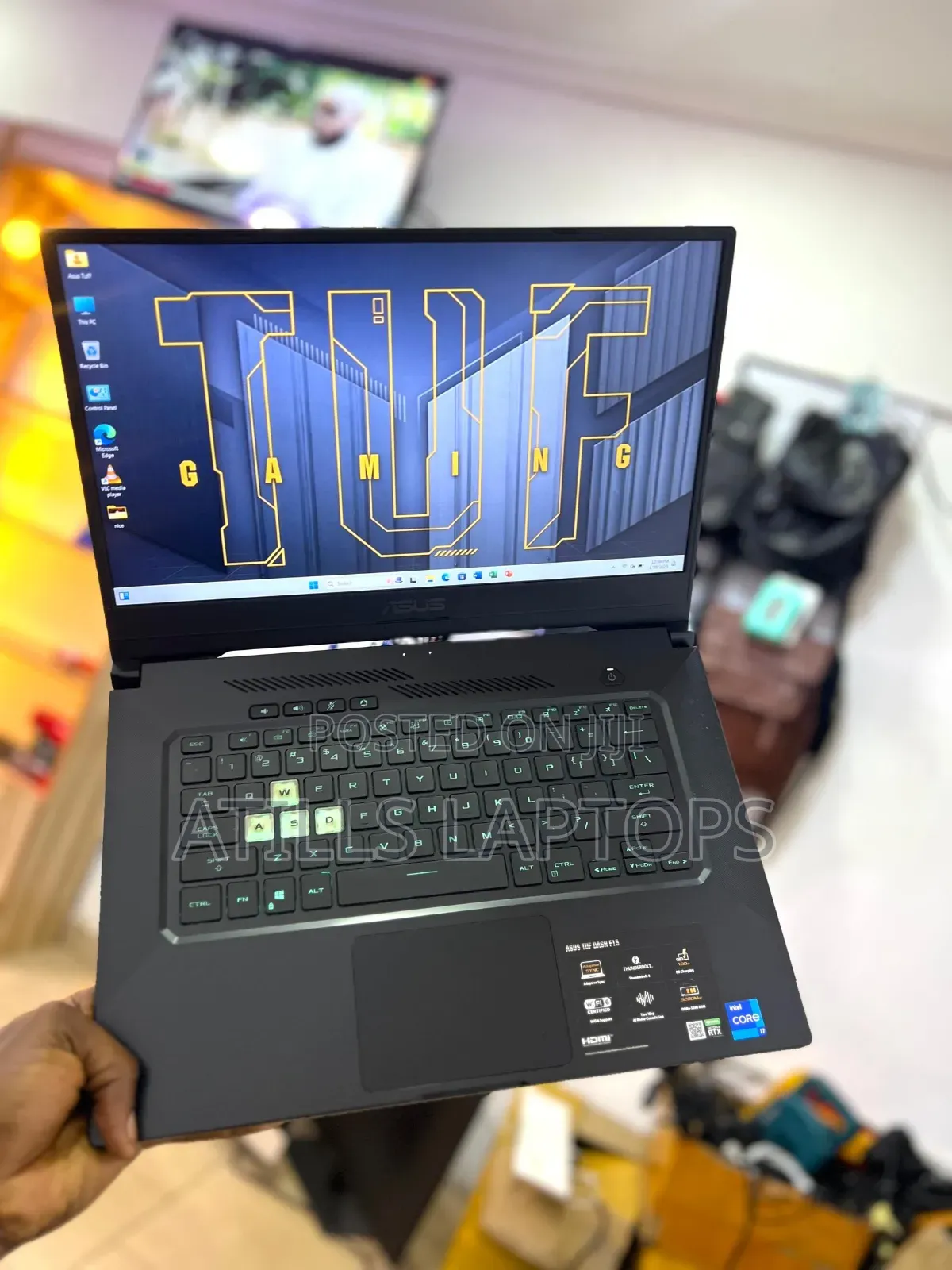 Laptop Asus TUF Dash F15 40GB Intel Core I7 SSD 512GB