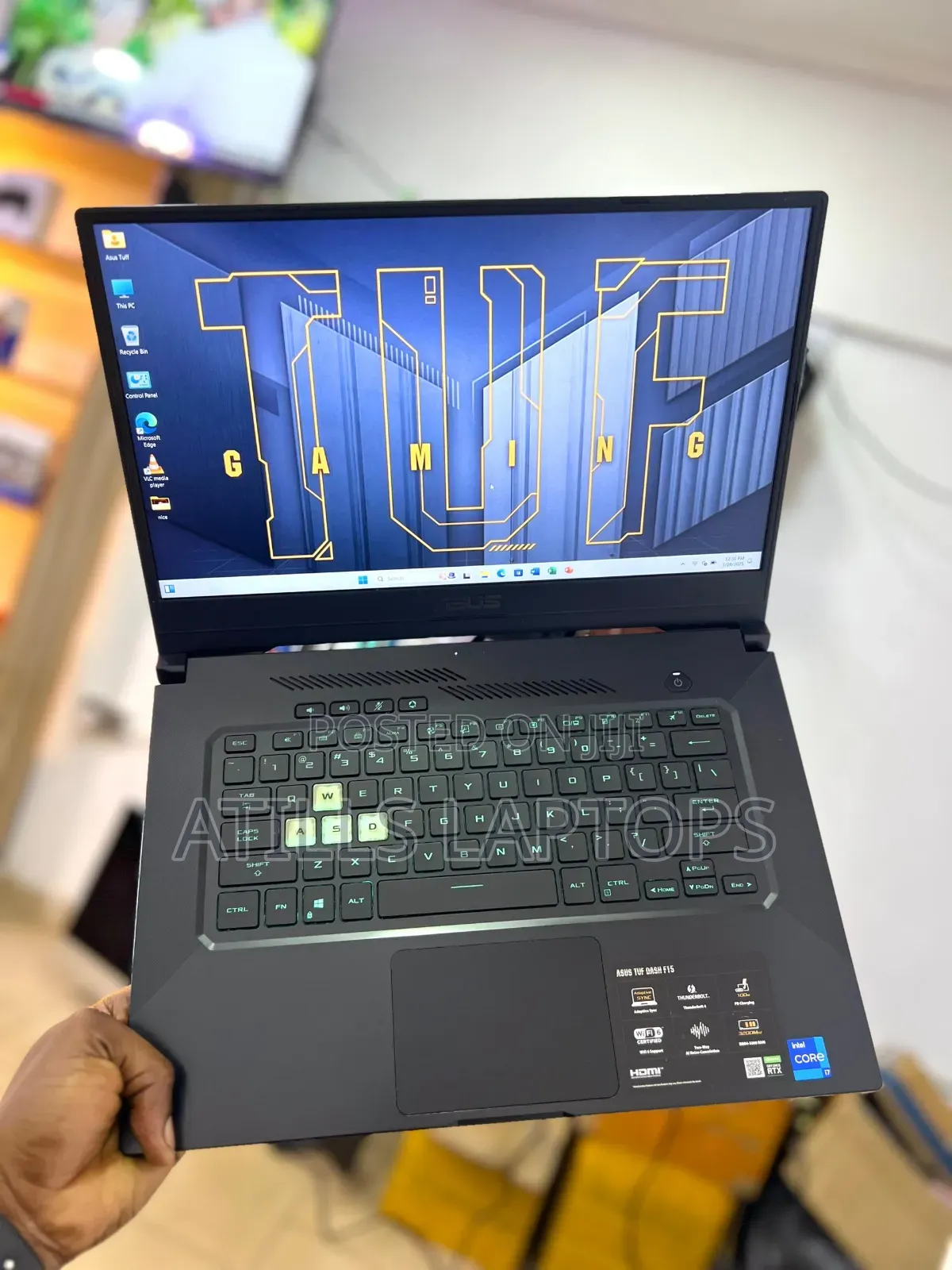 Laptop Asus TUF Dash F15 40GB Intel Core I7 SSD 512GB