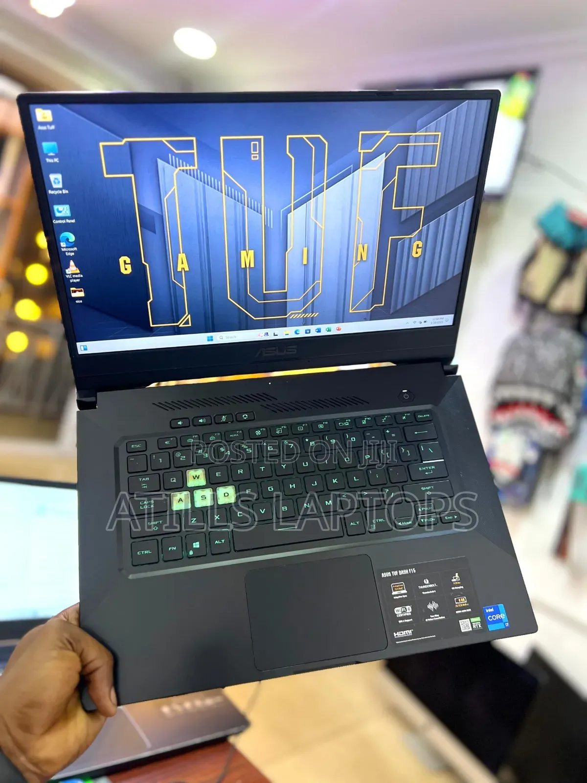 Laptop Asus TUF Dash F15 40GB Intel Core I7 SSD 512GB