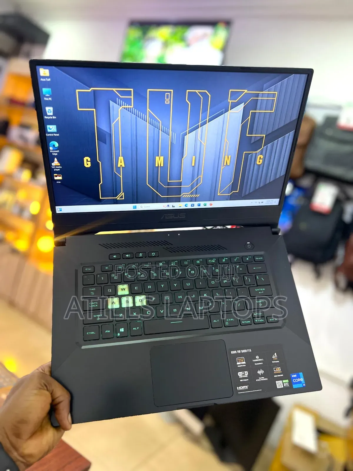 Laptop Asus TUF Dash F15 40GB Intel Core I7 SSD 512GB