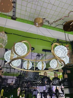 8 Head Modern Ceiling Chandelier Light