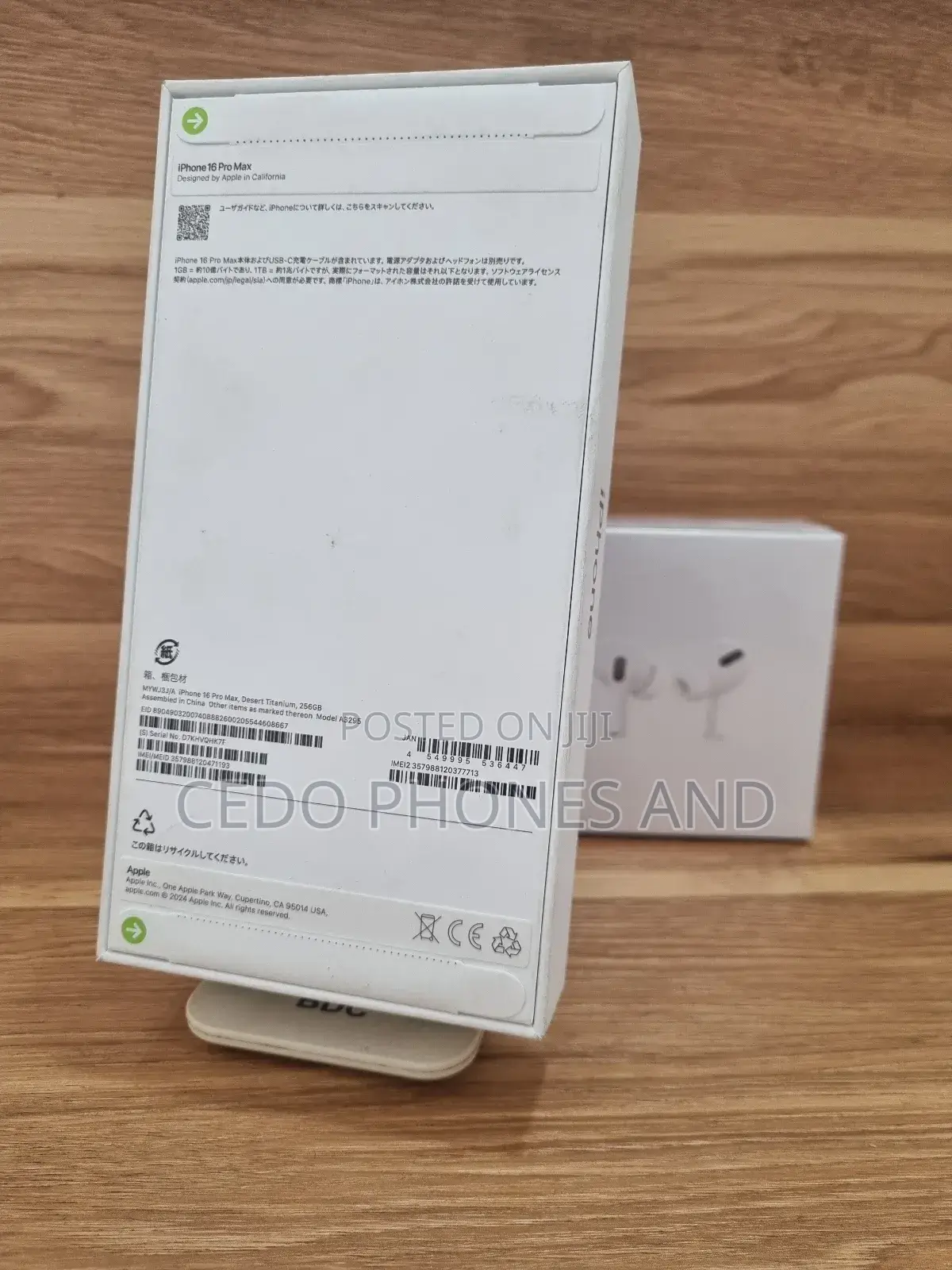New Apple iPhone 16 Pro Max 256 GB Rose Gold