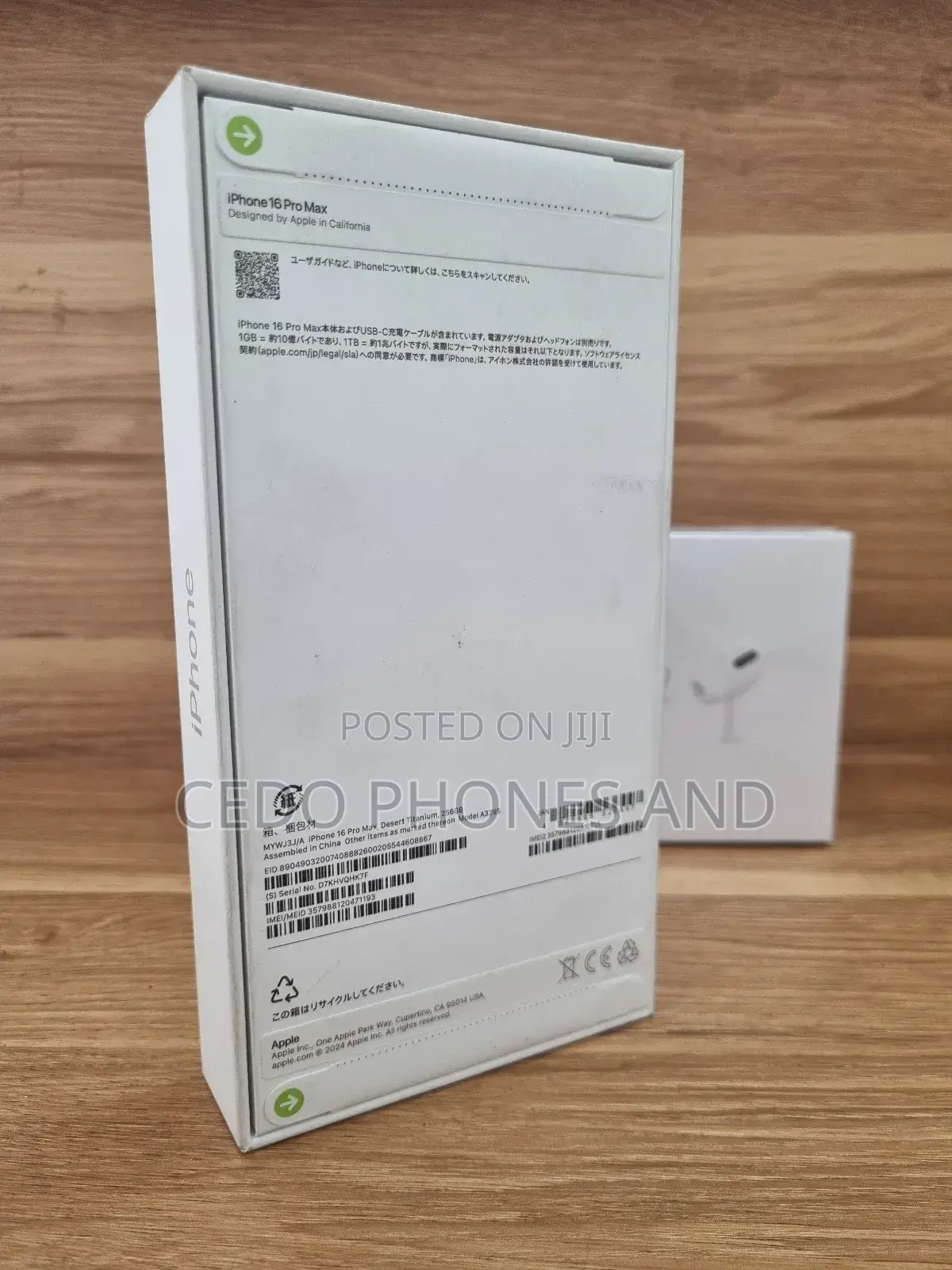 New Apple iPhone 16 Pro Max 256 GB Rose Gold