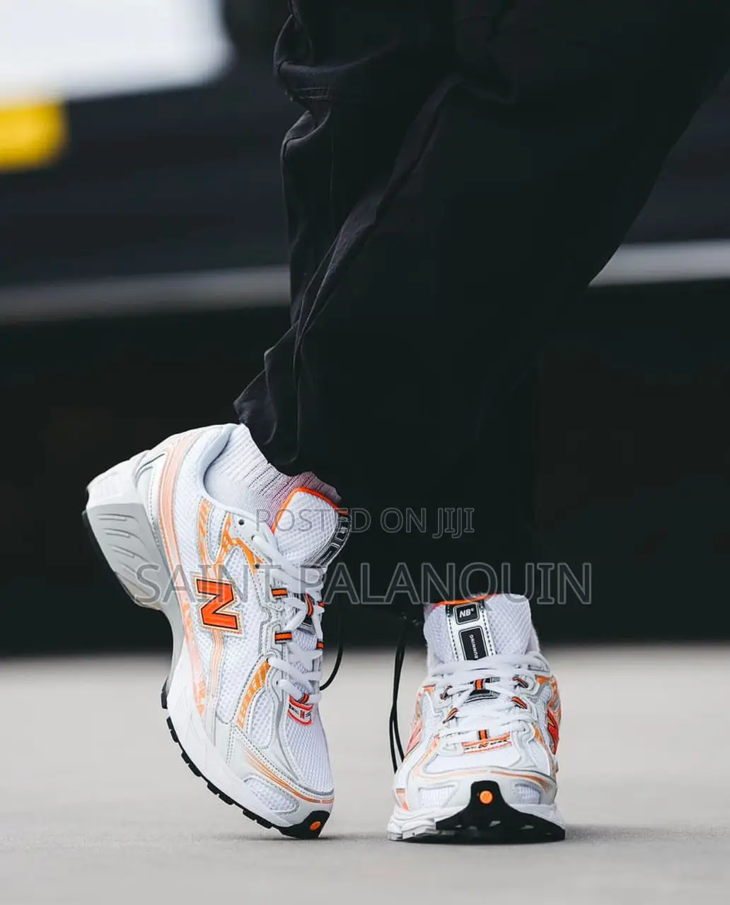 New Balance 740 Orange Blanche - Sport