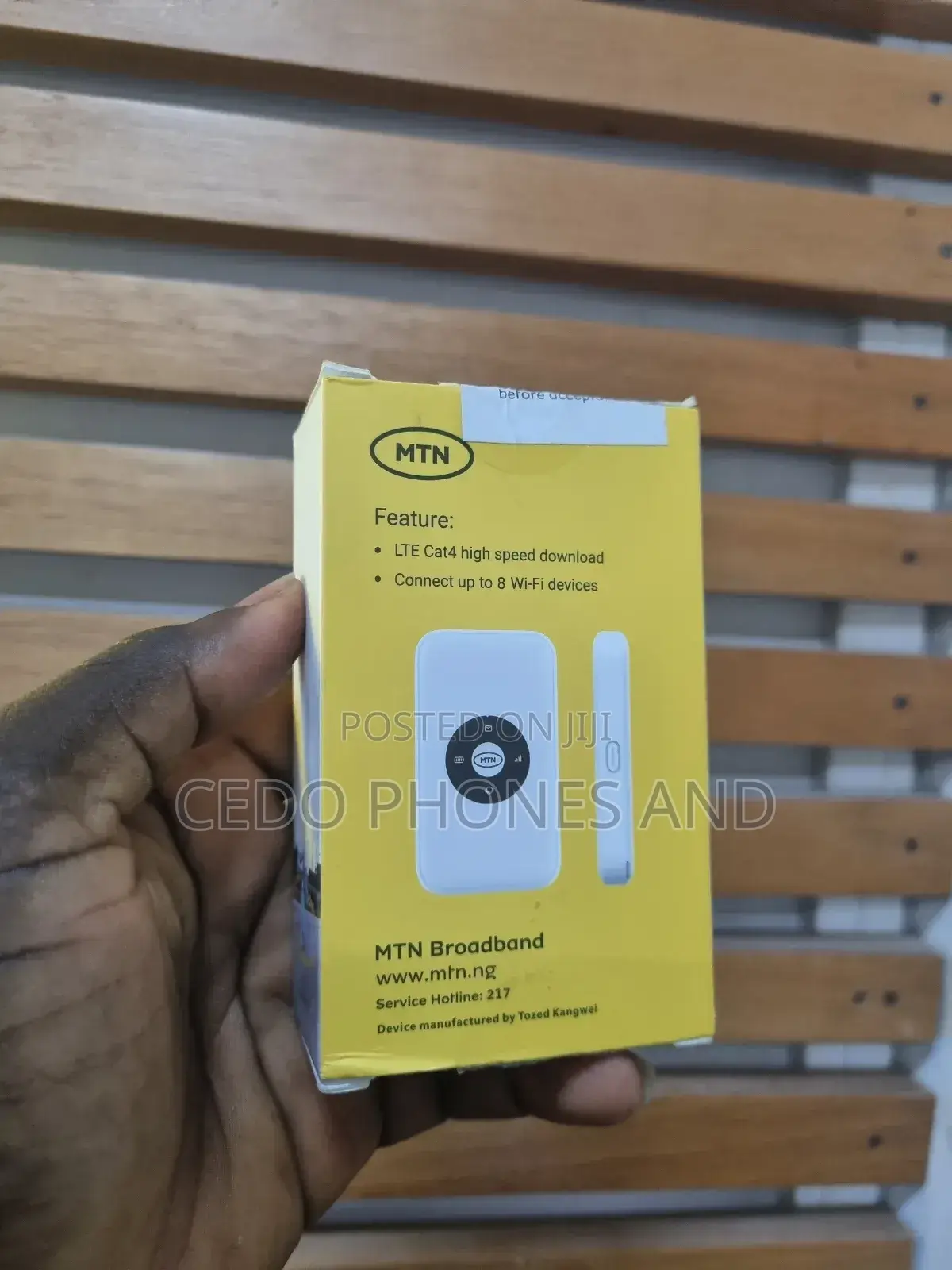 Uuniversal Pocket Mifi / MTN LTE CAT 4 BROADBAND