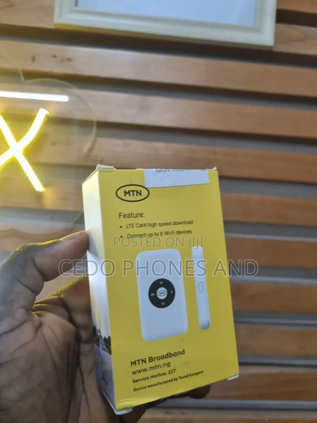 Uuniversal Pocket Mifi / MTN LTE CAT 4 BROADBAND
