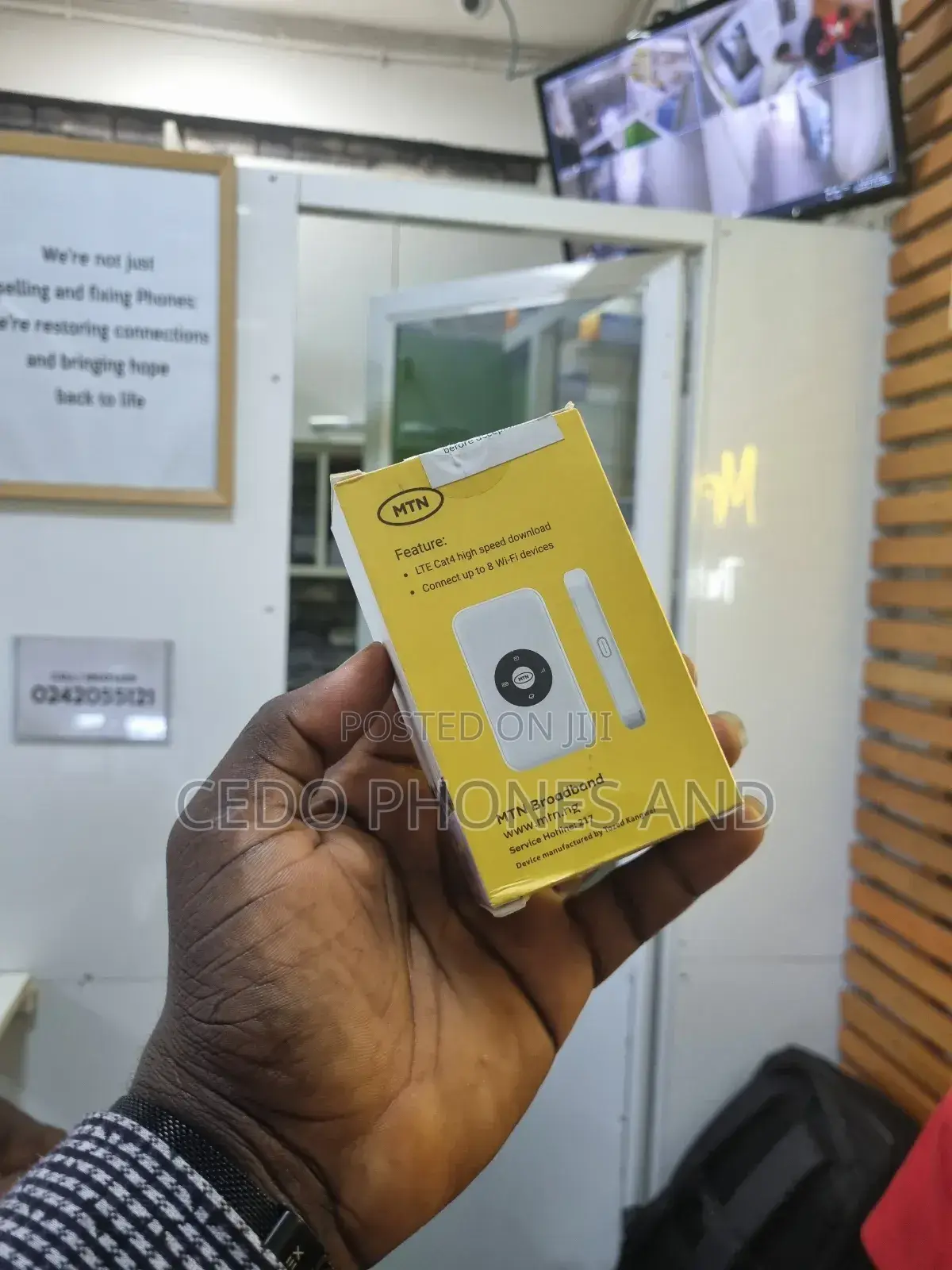 Uuniversal Pocket Mifi / MTN LTE CAT 4 BROADBAND