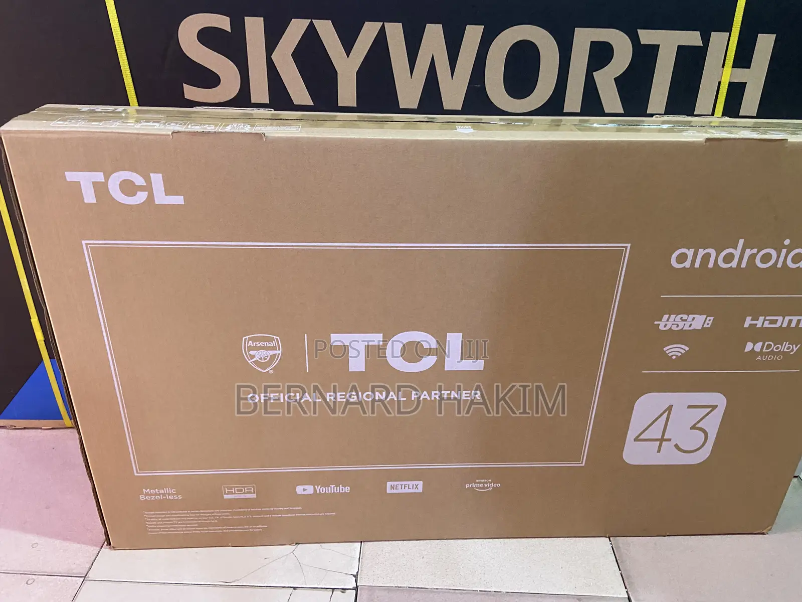 TCL 43” Smart Tv