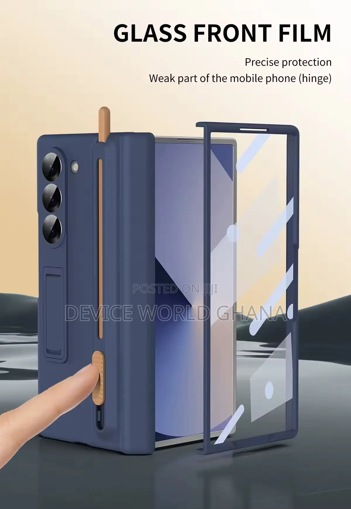 Zuo Hinge Full Protection Case for Samsung Z Fold 7 6 5 4 3