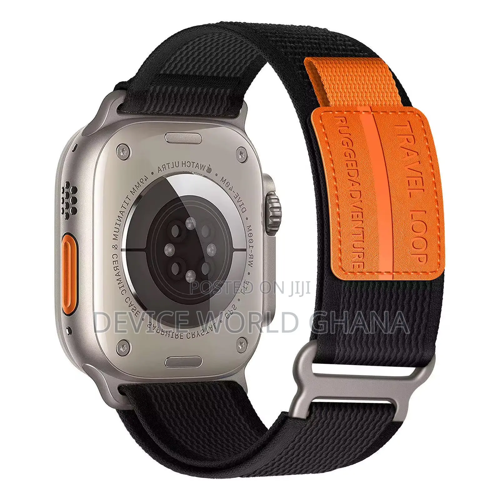 Travel Nylon Loop Strap/ Band for Apple Watch Series 1-10