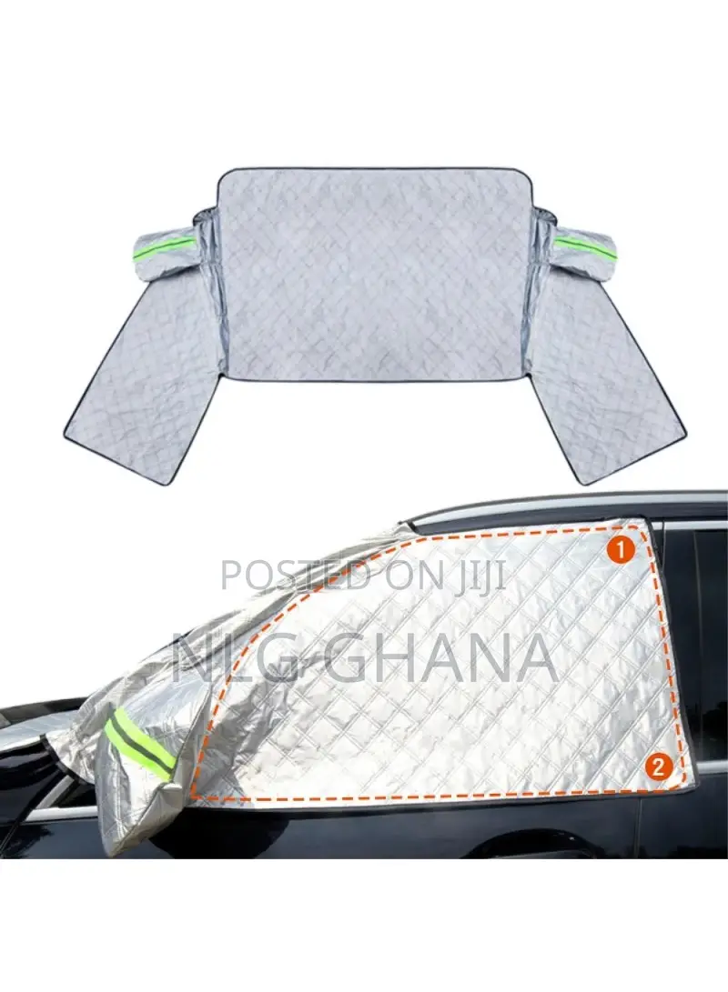 Pe Aluminum-Coating Film Magnetic Ice Snow Car Windshield Co
