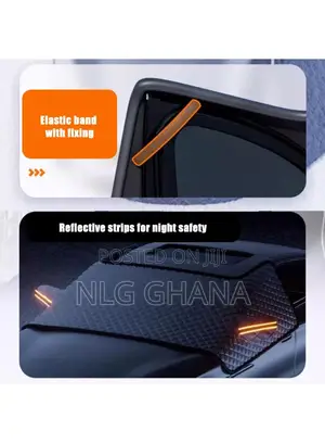 Pe Aluminum-Coating Film Magnetic Ice Snow Car Windshield Co