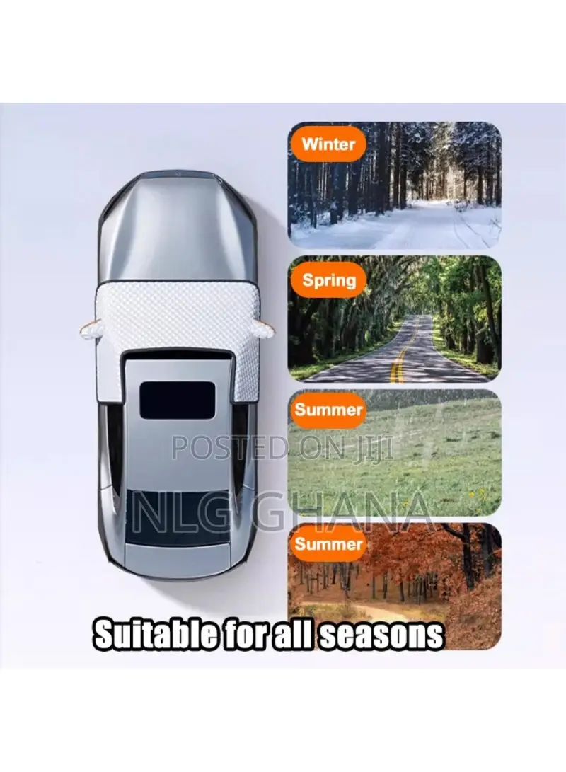 Pe Aluminum-Coating Film Magnetic Ice Snow Car Windshield Co