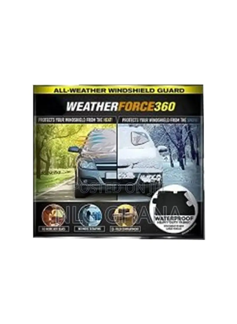 Heavy Duty Windshield Guard for Protection Against High Temp