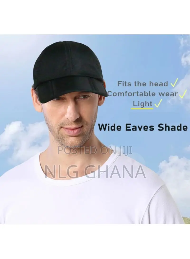 Summer Outdoor Sun-Proof Hat Foldable Lengthen Brim Baseball
