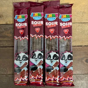 Photo - Jimmy the Panda Sour Fizzy Tubes 24 PCS