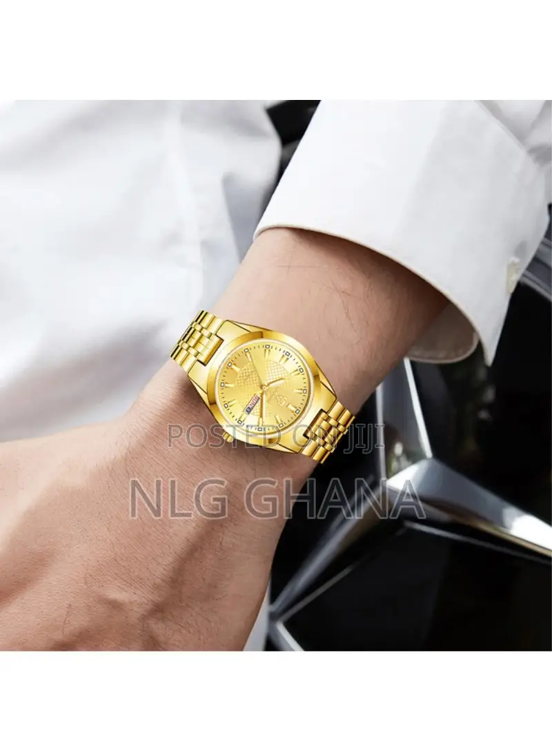 Quartz Watch With Stainless Steel Strap