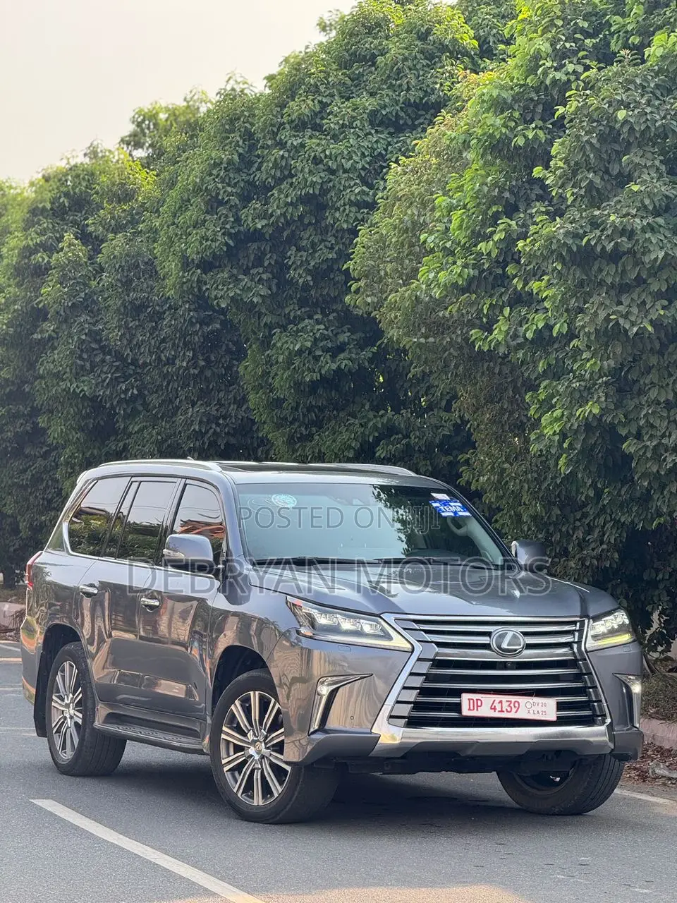 Lexus LX 570 AWD 2017 Gray
