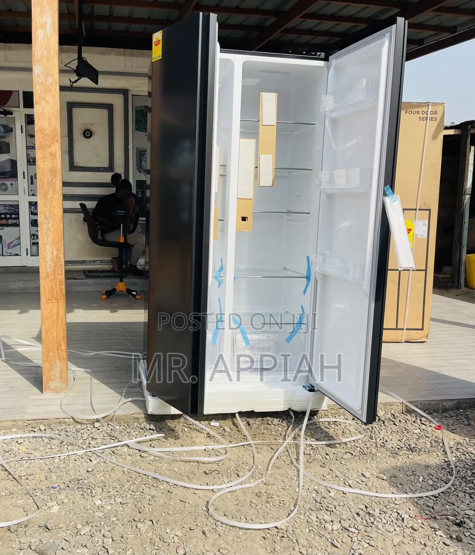 Extremely Chilling Nasco Side by Side Electric Refrigerator