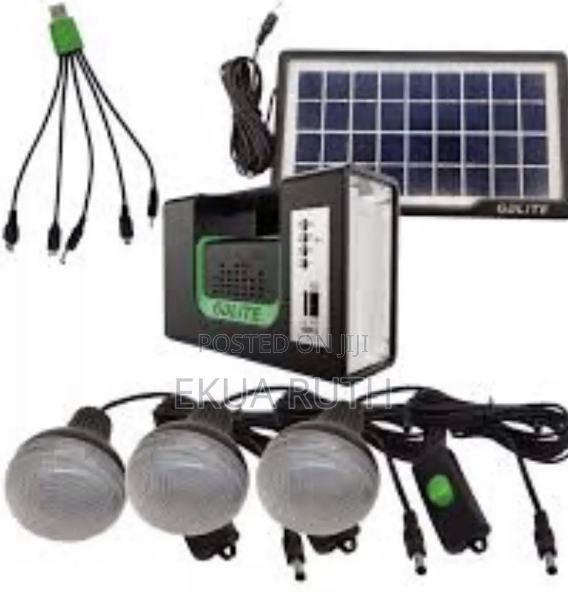 Solar Lights Support Radio, Mp3 , Pen Drive Slot ,Sd Card