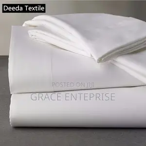 Super Quality White Hotel Bedding Set(2bedsheet,4 Pillowcase