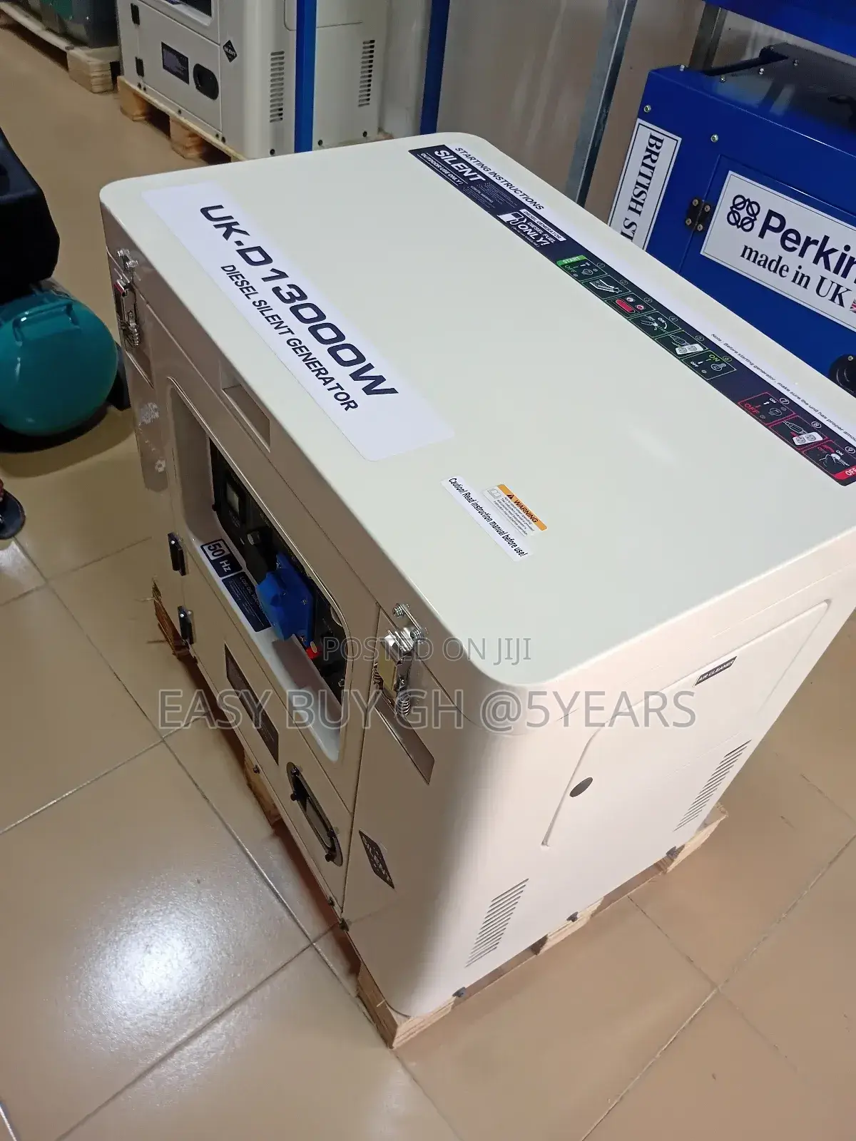 Diesel Silent Generator 10kva 30kw UK-D With Smart Panel