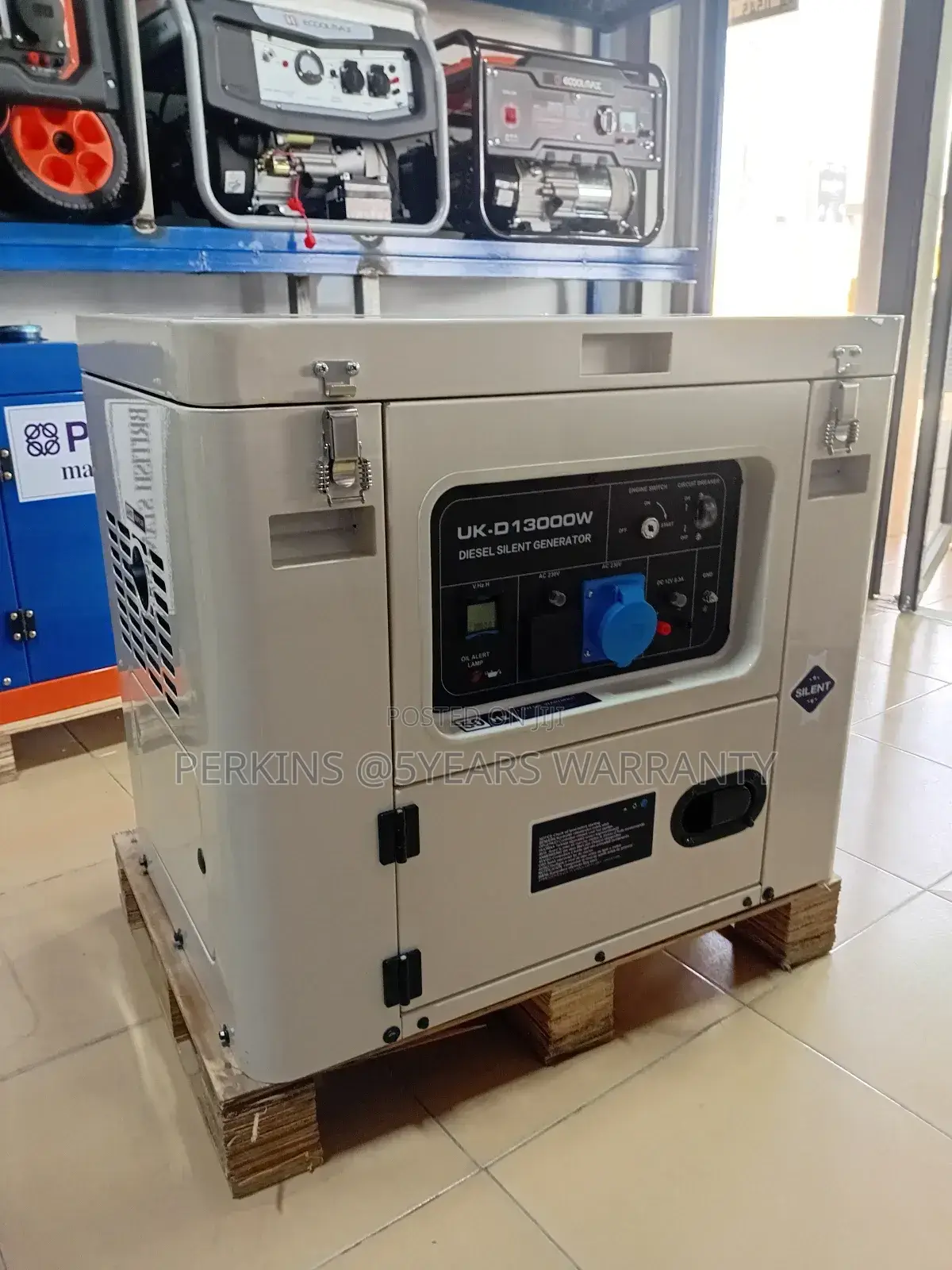 Service Support 10kva 13000wats UK Diesel Silent Generator