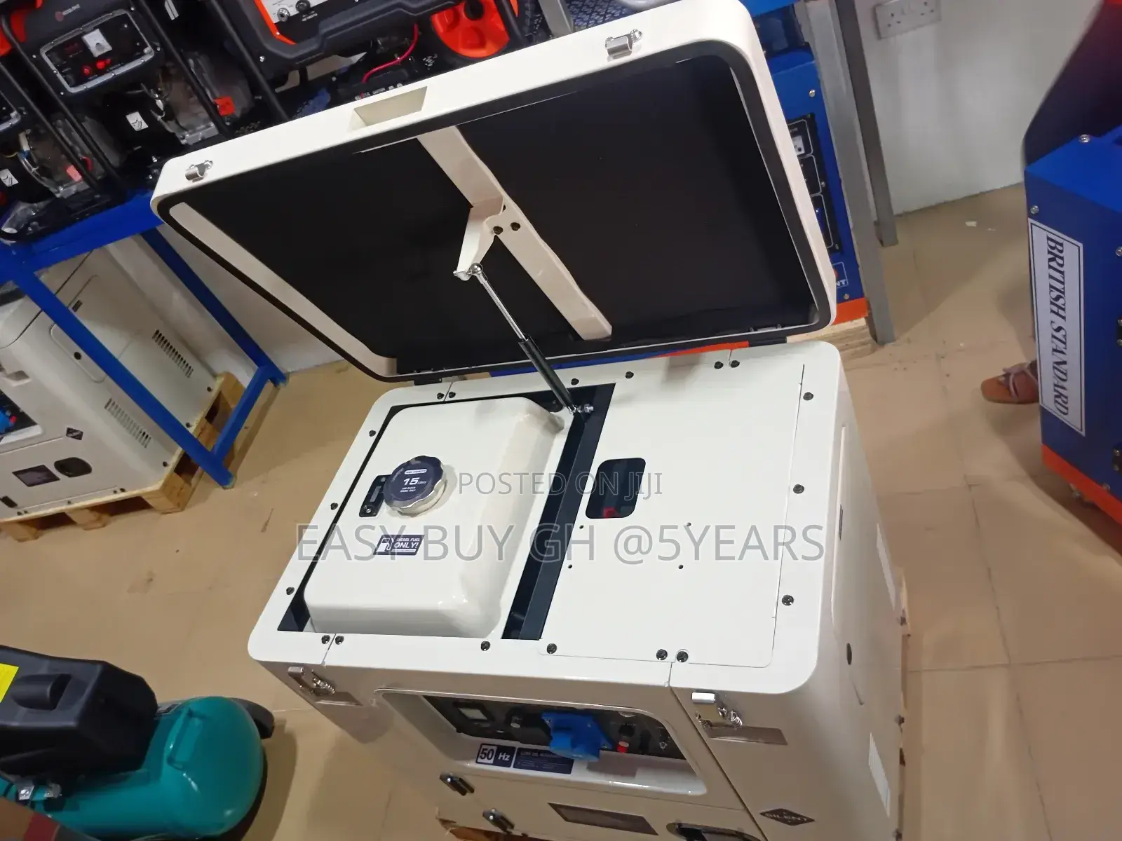 UK-D Silent Diesel Generator 10kva 30kw 15L Tank Capacity