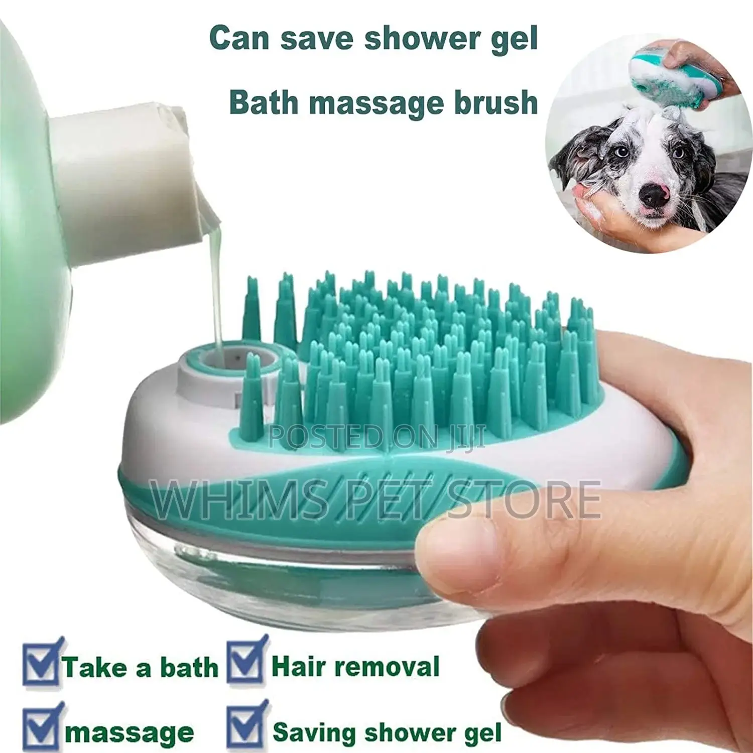 Pet Bath Brush