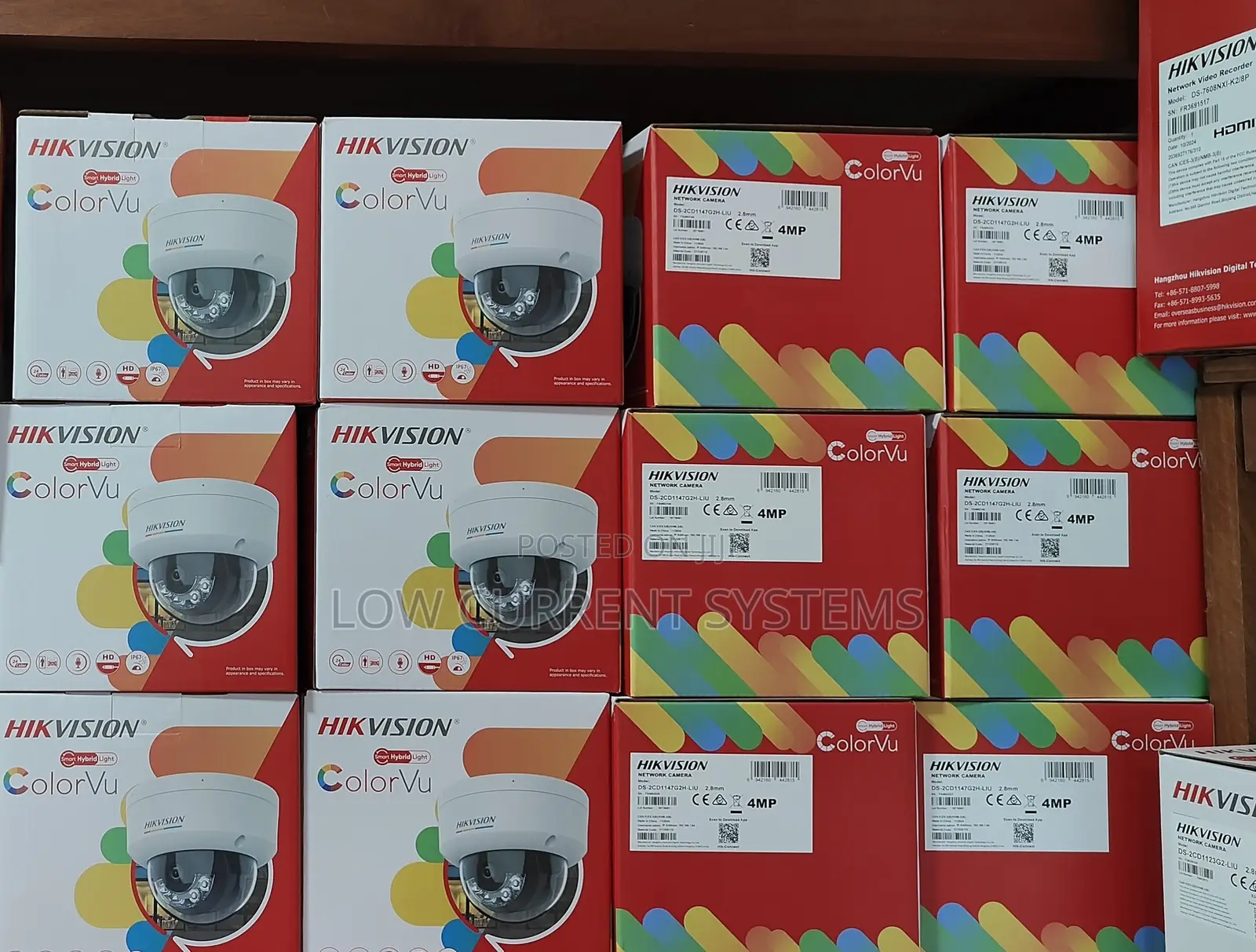 Hikvision 4mp Colorvu Smart Hybrid Light Dome Network Came