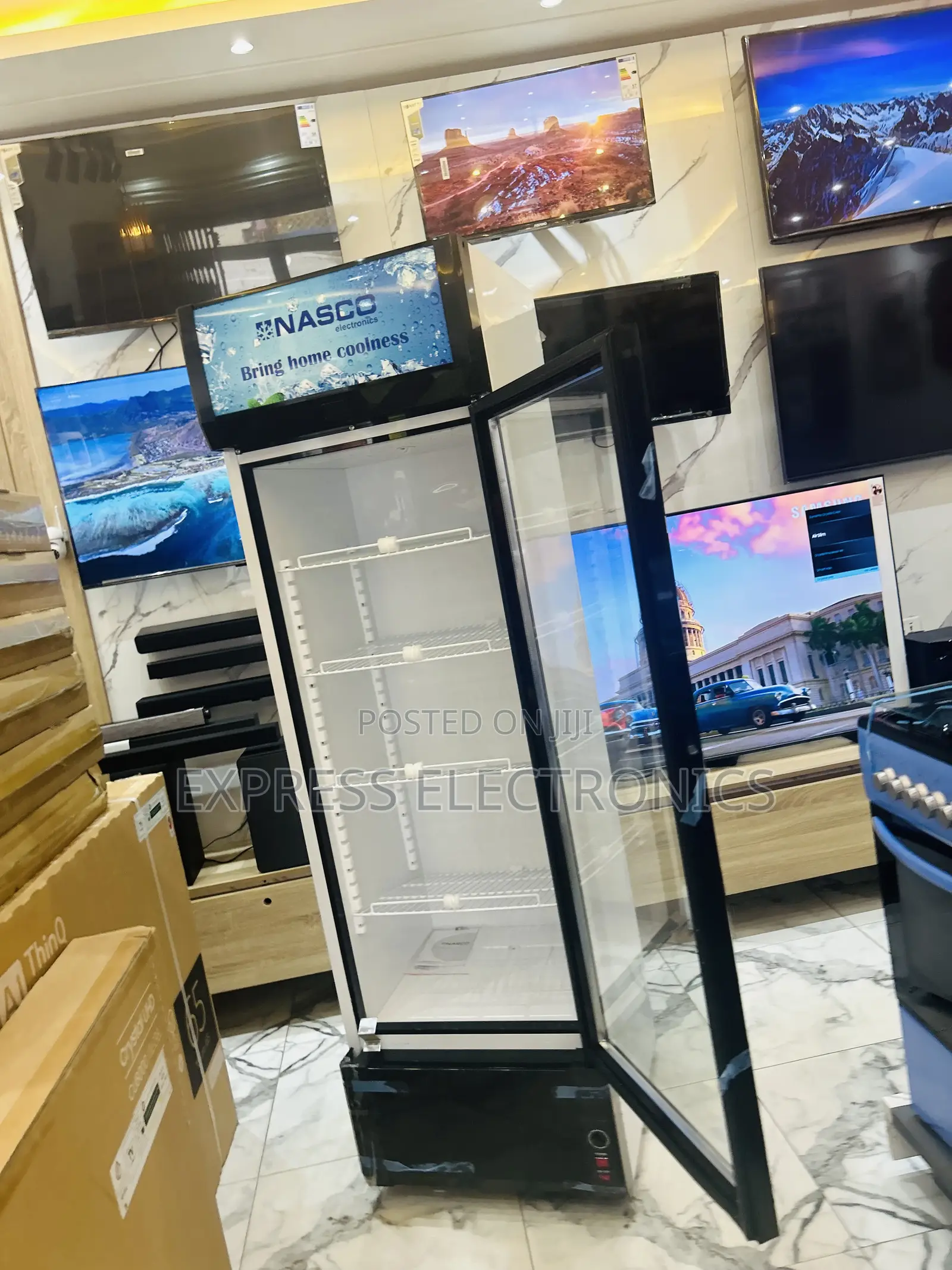 Purchase the Best Nasco Display Fridge Nas-400-1dr