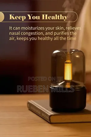 Candle Light Aromatherapy Diffuser Machine