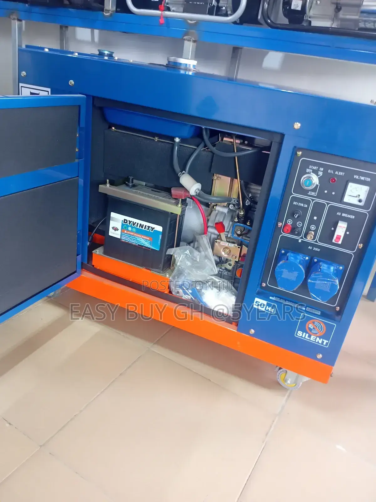 Perkins Diesel Generator 13kw 15kva Very Efficient Battery