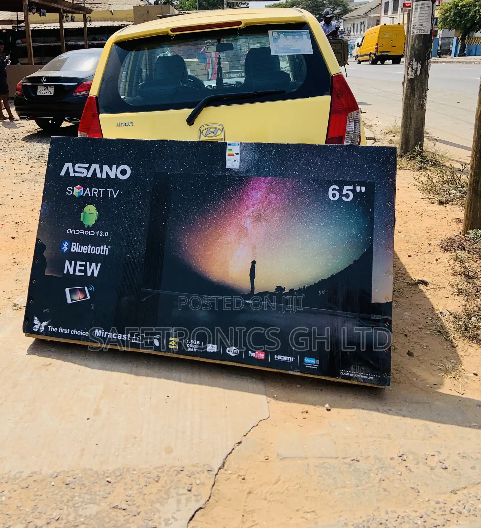Smart Quality Led Asano UHD 65 Inch Tv