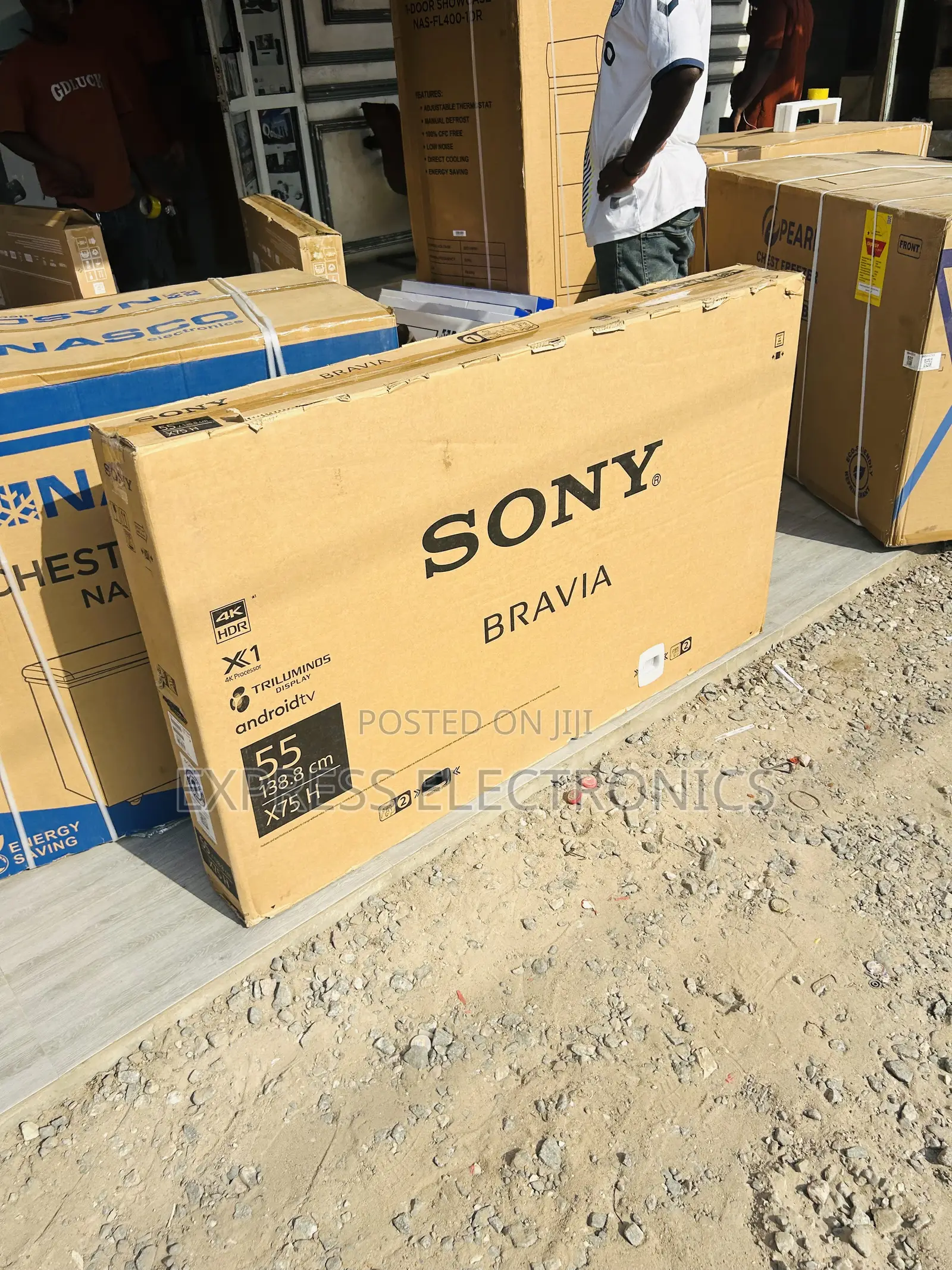 Shop From Us Sony 55x75h UHD Smart Television