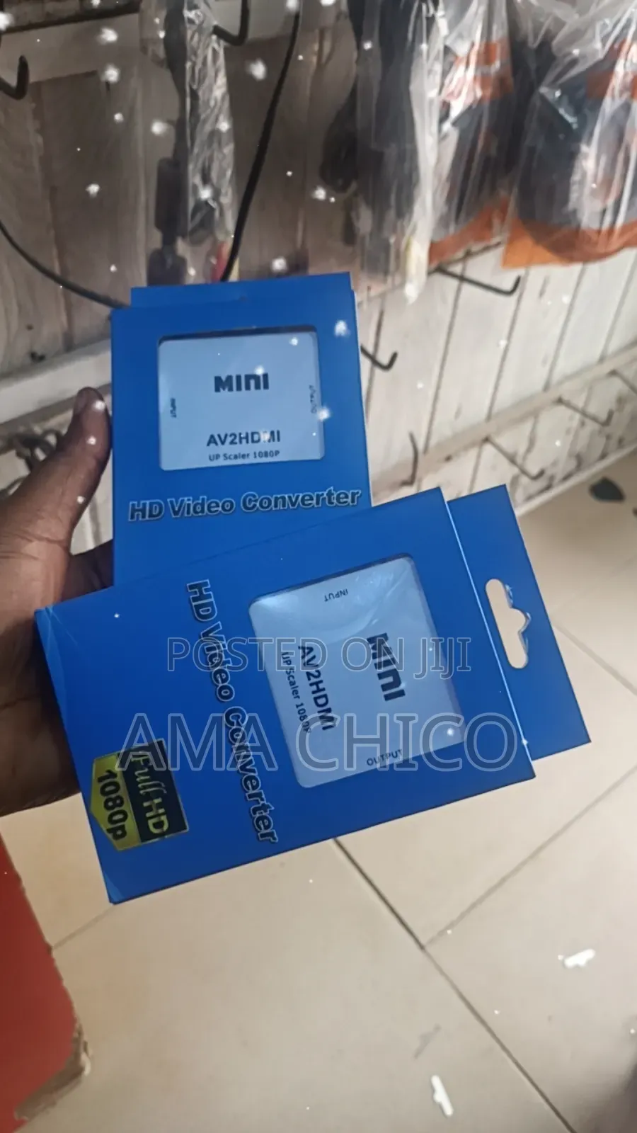 AV Input to Hdmi Output Converter