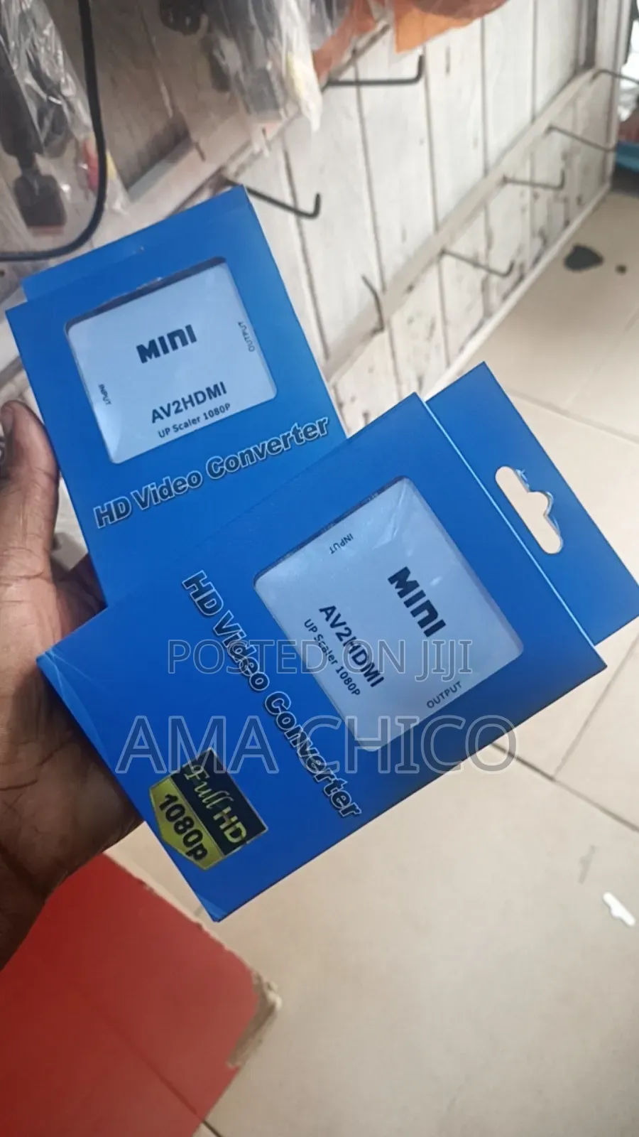 AV Input to Hdmi Output Converter