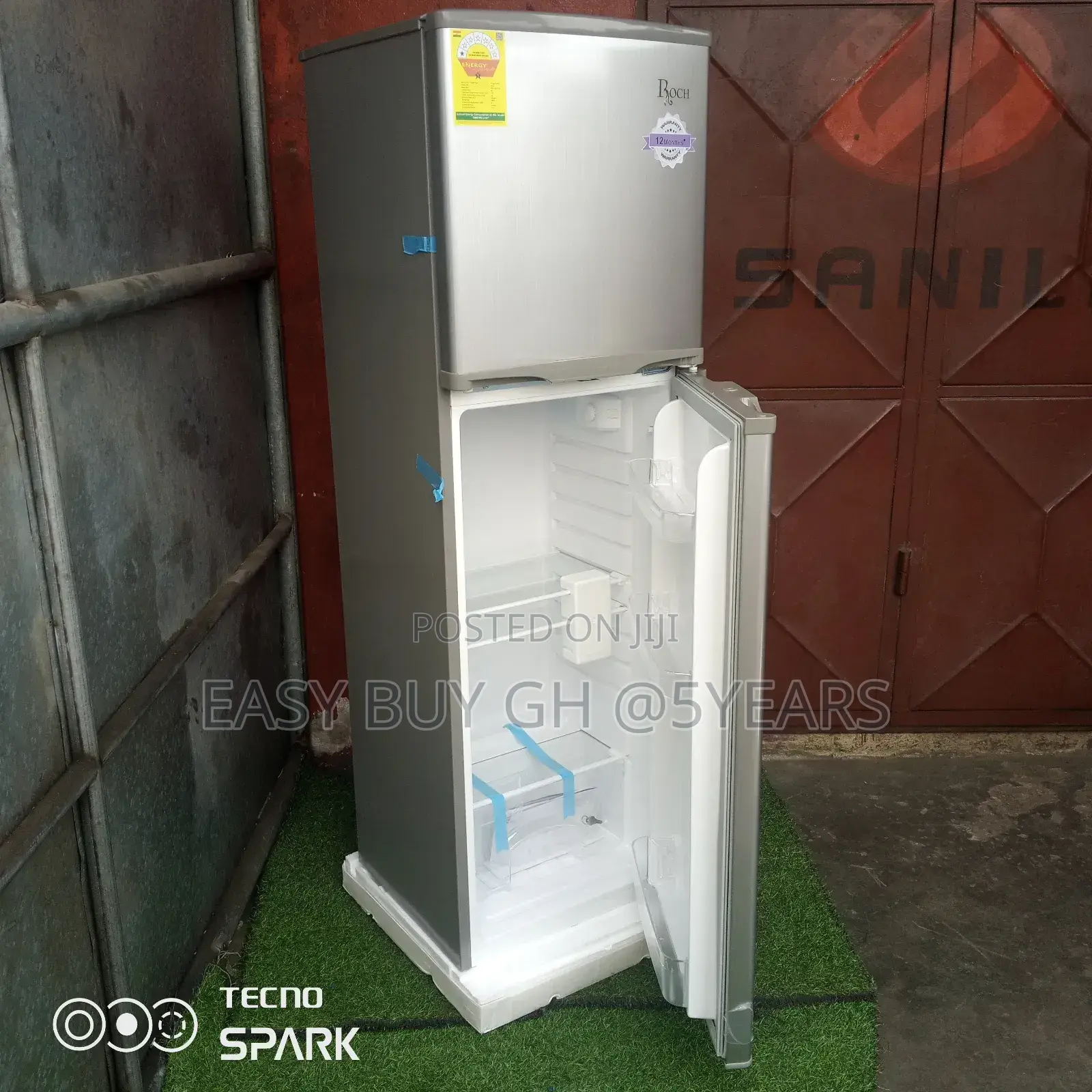 Roch Stable Double Door Fridge Top Freezer