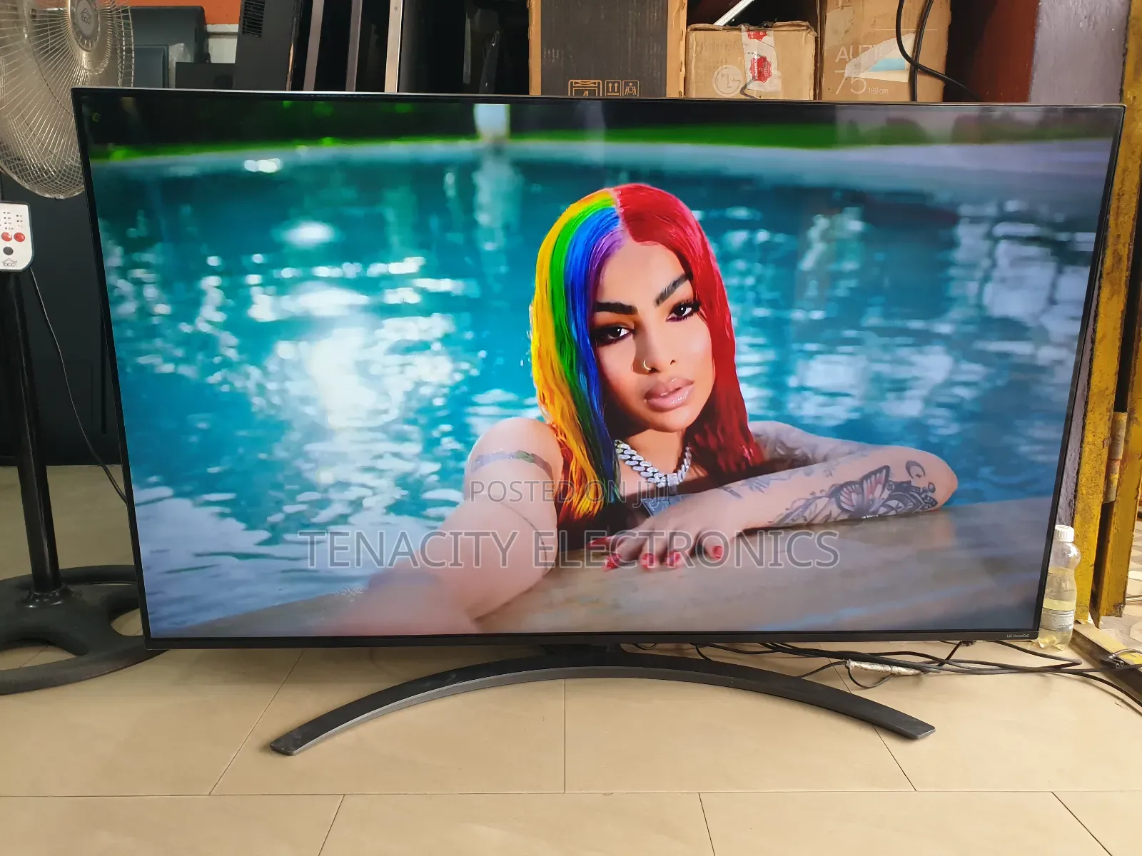 55”Lg Nanocell 55"Uhd HDR Smart Satellite Tv
