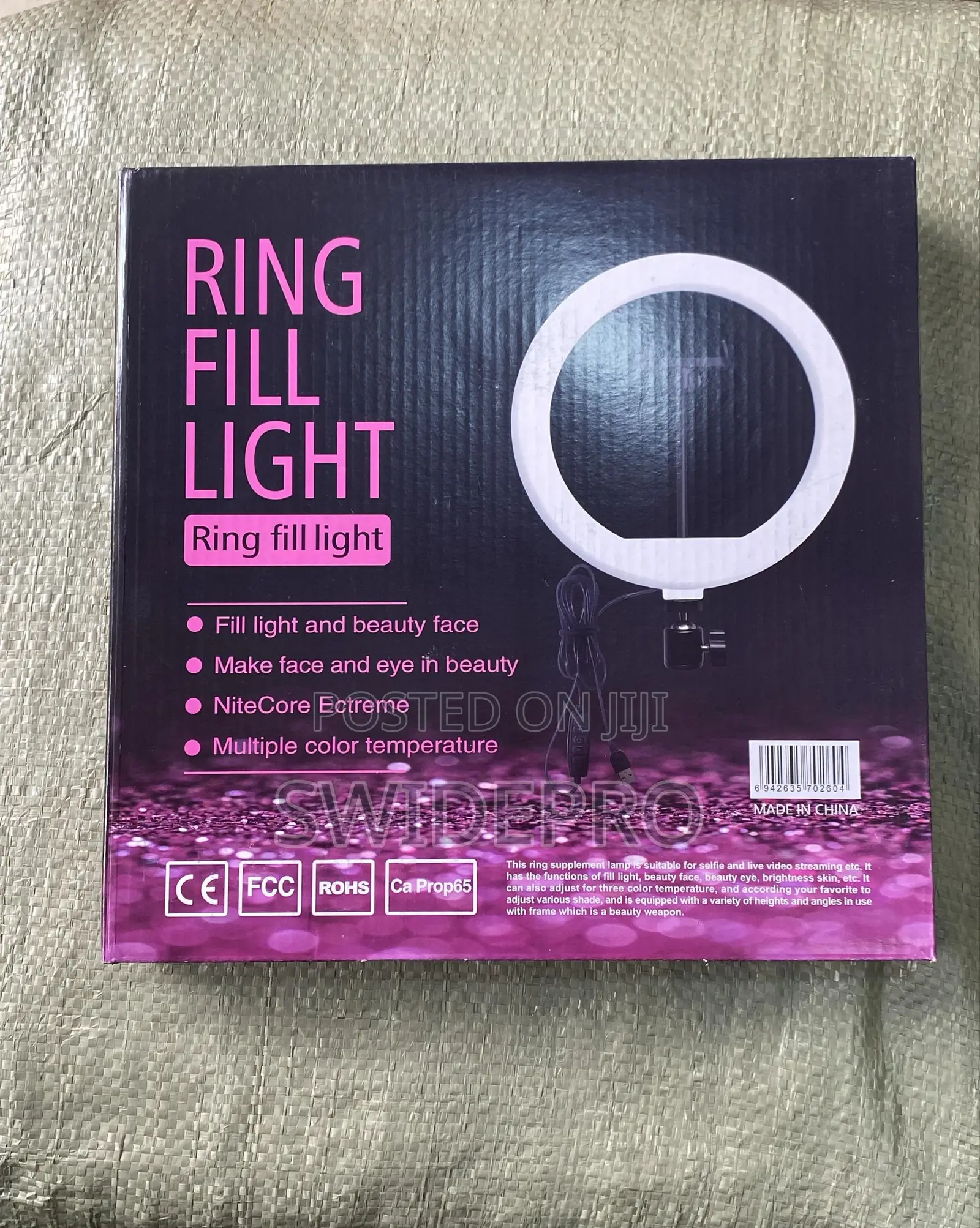 10 Inches Ringlight With Stand