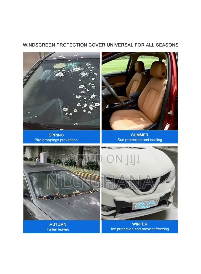 Outdoor Rain Snow Frost Sun Protection Anti-Uv Car Windscree