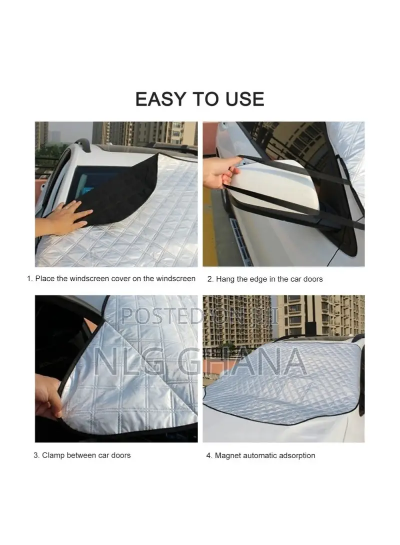 Outdoor Rain Snow Frost Sun Protection Anti-Uv Car Windscree
