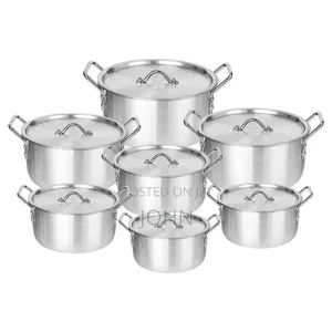 7pcs Aluminum Cookware Set