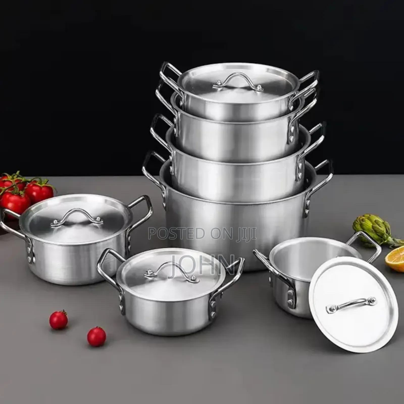 7pcs Aluminum Cookware Set