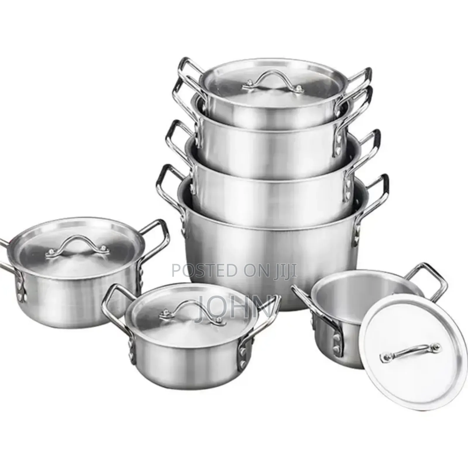 7pcs Aluminum Cookware Set
