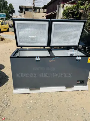 Anti Rust Chest Freezer Double Door Pearl PCF-6004-25Y