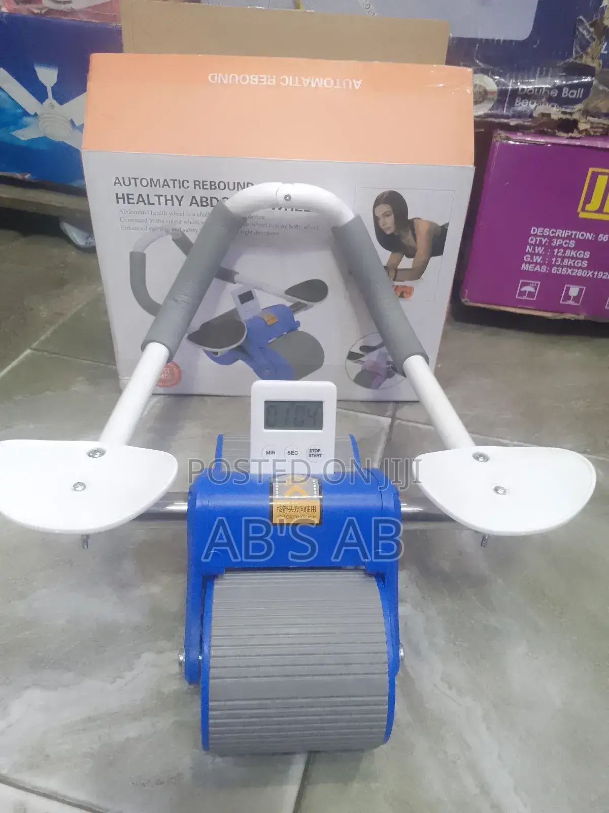 Mini Healthy Abdomen Wheel ( Automatic Rebound)