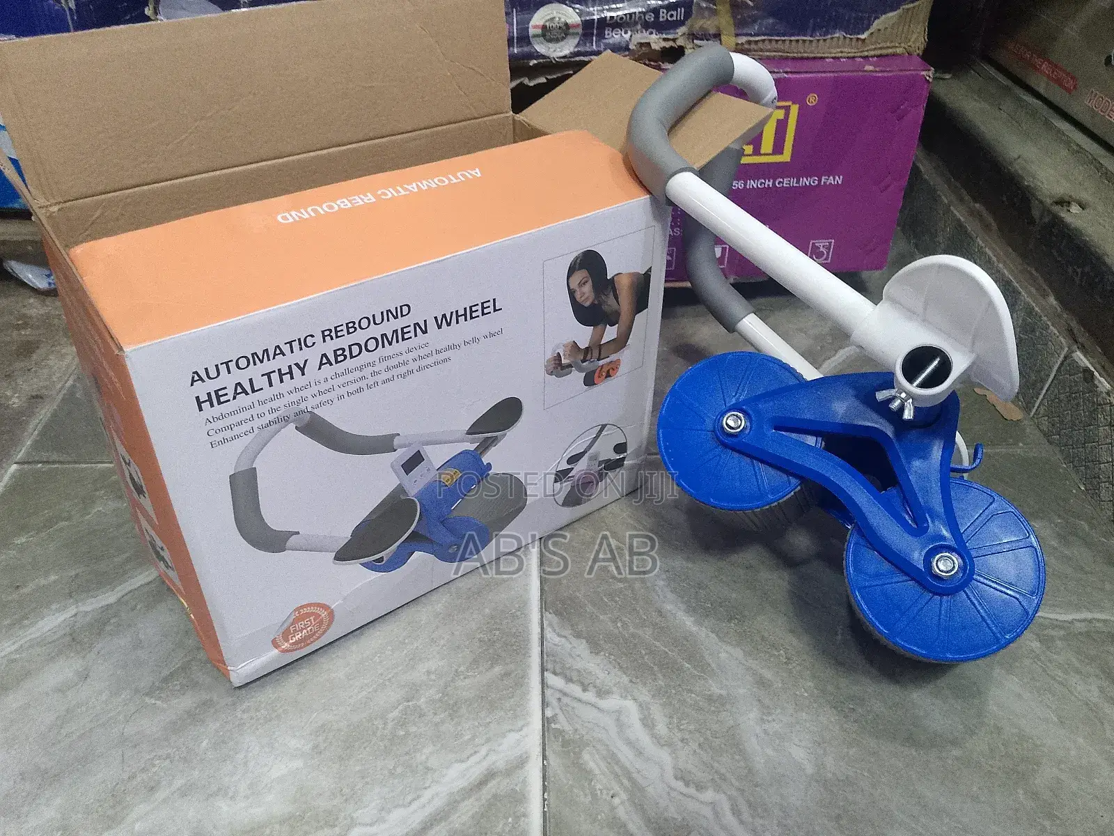 Mini Healthy Abdomen Wheel ( Automatic Rebound)