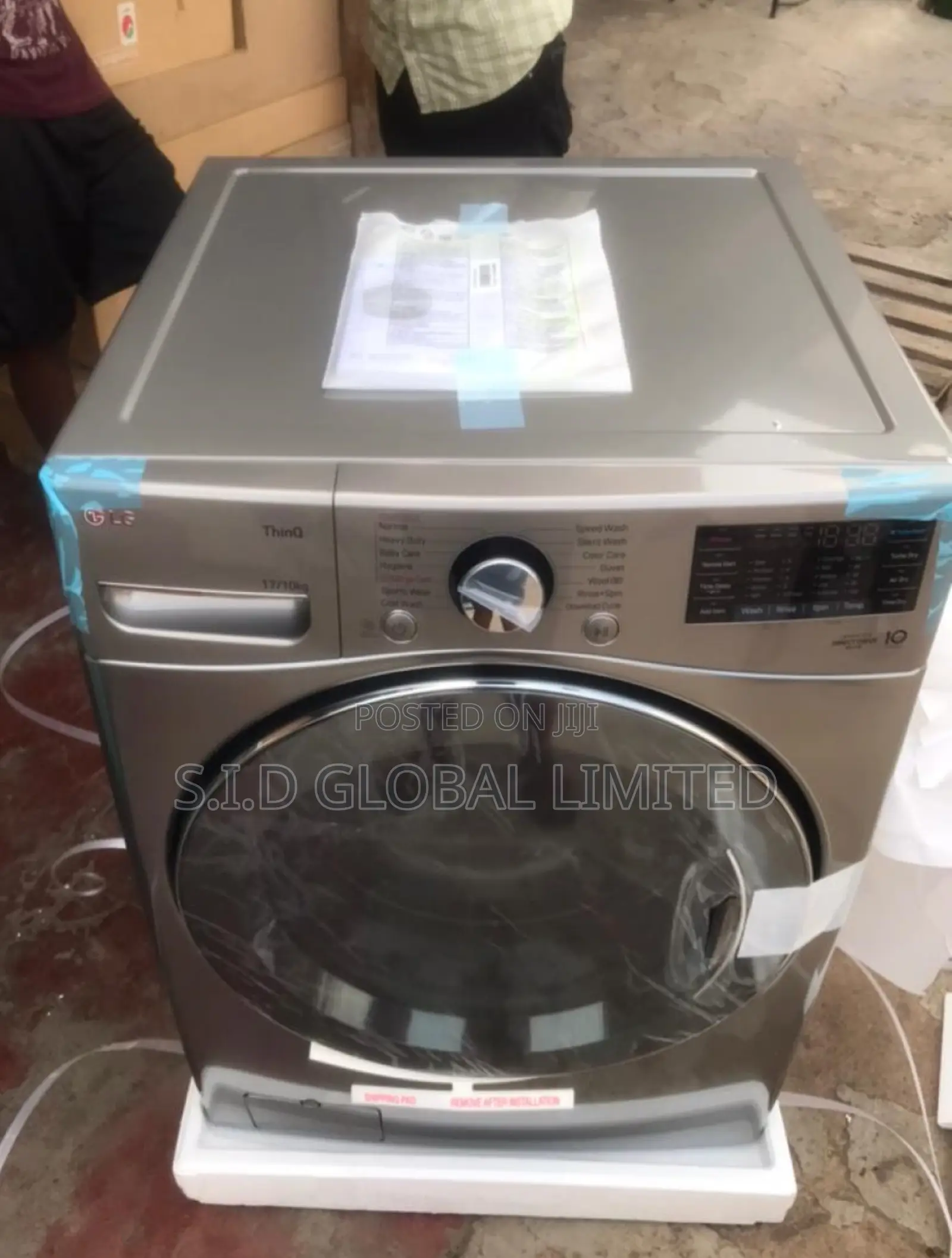 Luxury Laundry With LG 17/10 Kg Front Load Washer Dryer